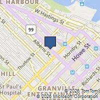 Map Vancouver, BC V6E4H1, Canada