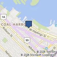 Map Vancouver, BC V6E4N1, Canada