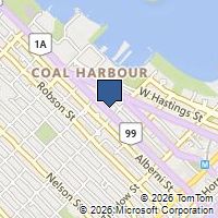 Map Vancouver, BC V6E4P1, Canada