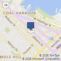 Map Vancouver, BC V6E4R2, Canada