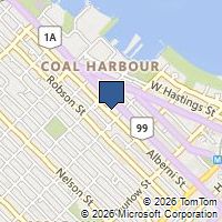 Map Vancouver, BC V6E4S1, Canada