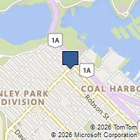 Map Vancouver, BC V6G2L5, Canada