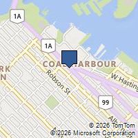 Map Vancouver, BC V6G2Z6, Canada