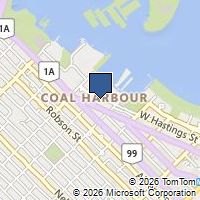 Map Vancouver, BC V6G3J6, Canada