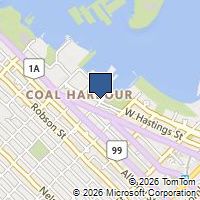Map Vancouver, BC V6G3K1, Canada