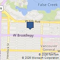 Map Vancouver, BC V6H1C5, Canada