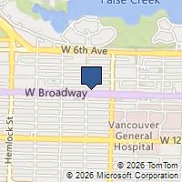 Map Vancouver, BC V6H1E5, Canada