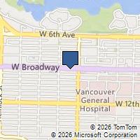 Map Vancouver, BC V6H1E6, Canada