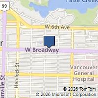 Map Vancouver, BC V6H1G3, Canada