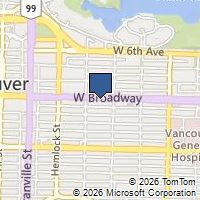 Map Vancouver, BC V6H1G6, Canada