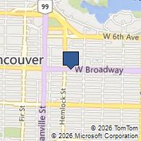Map Vancouver, BC V6H1H2, Canada