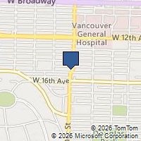 Map Vancouver, BC V6H2K8, Canada