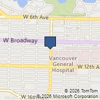 Map Vancouver, BC V6H3S7, Canada