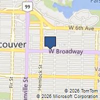 Map Vancouver, BC V6H4C1, Canada