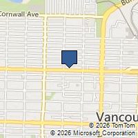 Map Vancouver, BC V6J1M7, Canada