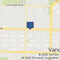 Map Vancouver, BC V6J1M9, Canada