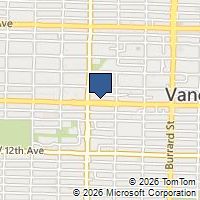 Map Vancouver, BC V6J1Z6, Canada
