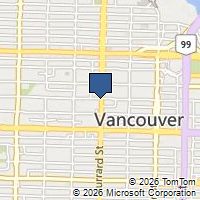 Map Vancouver, BC V6J3H9, Canada
