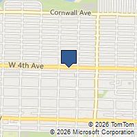 Map Vancouver, BC V6K1N8, Canada