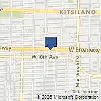 Map Vancouver, BC V6K2H1, Canada