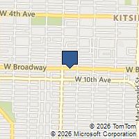 Map Vancouver, BC V6K2H4, Canada