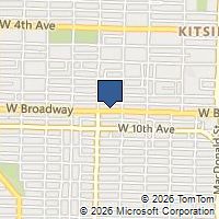 Map Vancouver, BC V6K2H5, Canada