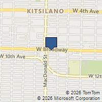 Map Vancouver, BC V6K4M2, Canada