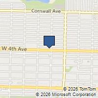 Map Vancouver, BC V6K4S2, Canada