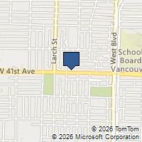 Map Vancouver, BC V6M2A3, Canada