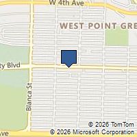 Map Vancouver, BC V6R2J1, Canada