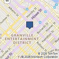 Map Vancouver, BC V6Z1E4, Canada