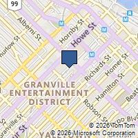 Map Vancouver, BC V6Z1G3, Canada