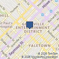 Map Vancouver, BC V6Z1L2, Canada