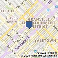 Map Vancouver, BC V6Z1L4, Canada