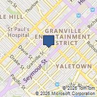 Map Vancouver, BC V6Z1L5, Canada