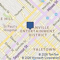 Map Vancouver, BC V6Z1N9, Canada