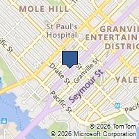 Map Vancouver, BC V6Z1R3, Canada