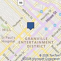 Map Vancouver, BC V6Z1T9, Canada