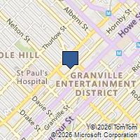 Map Vancouver, BC V6Z1V3, Canada