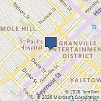 Map Vancouver, BC V6Z1V6, Canada