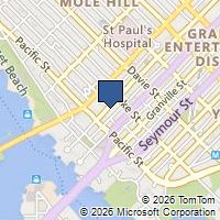 Map Vancouver, BC V6Z1W5, Canada