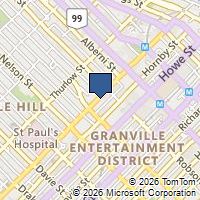 Map Vancouver, BC V6Z1X9, Canada