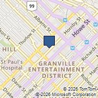 Map Vancouver, BC V6Z2E6, Canada