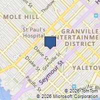 Map Vancouver, BC V6Z2K8, Canada