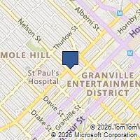 Map Vancouver, BC V6Z2S1, Canada