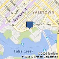 Map Vancouver, BC V6Z2V1, Canada