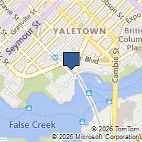 Map Vancouver, BC V6Z2Y1, Canada