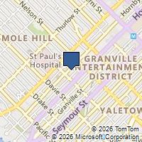 Map Vancouver, BC V6Z2Y7, Canada