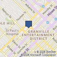 Map Vancouver, BC V6Z3G4, Canada