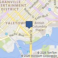 Map Vancouver, BC V6Z3G7, Canada